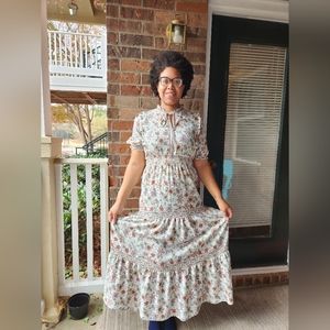 Max Studio maxi floral dress
